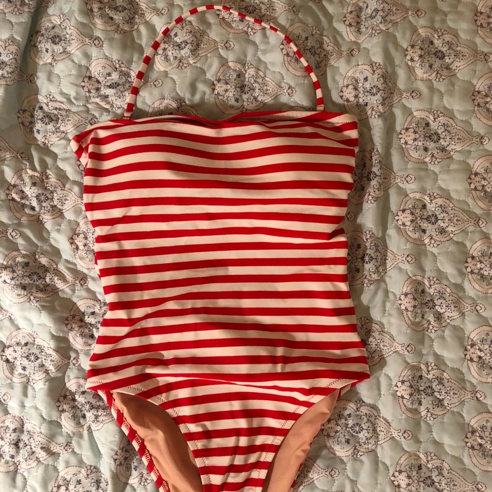 JCREW Wrap back one piece swim suit